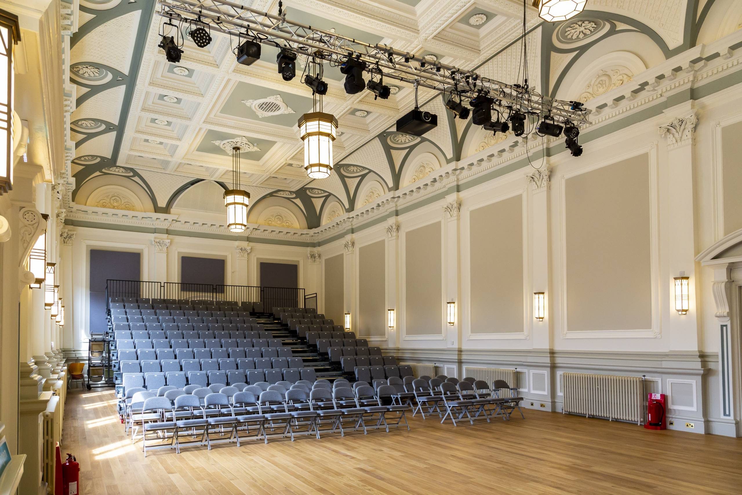 Concert Hall with raked seating