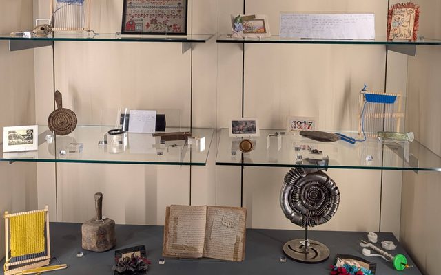 Craven Museum Community Case display